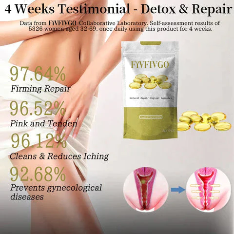 Fivfivgo™ Capsules naturelles anti-démangeaisons instantanées et réparation raffermissante