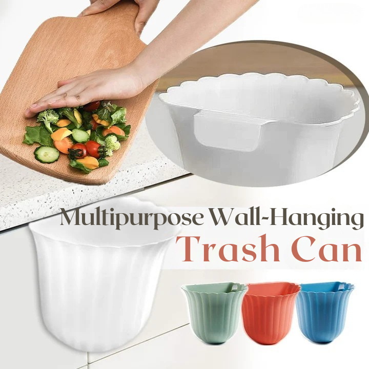 Multipurpose Wall-Hanging Trash Can