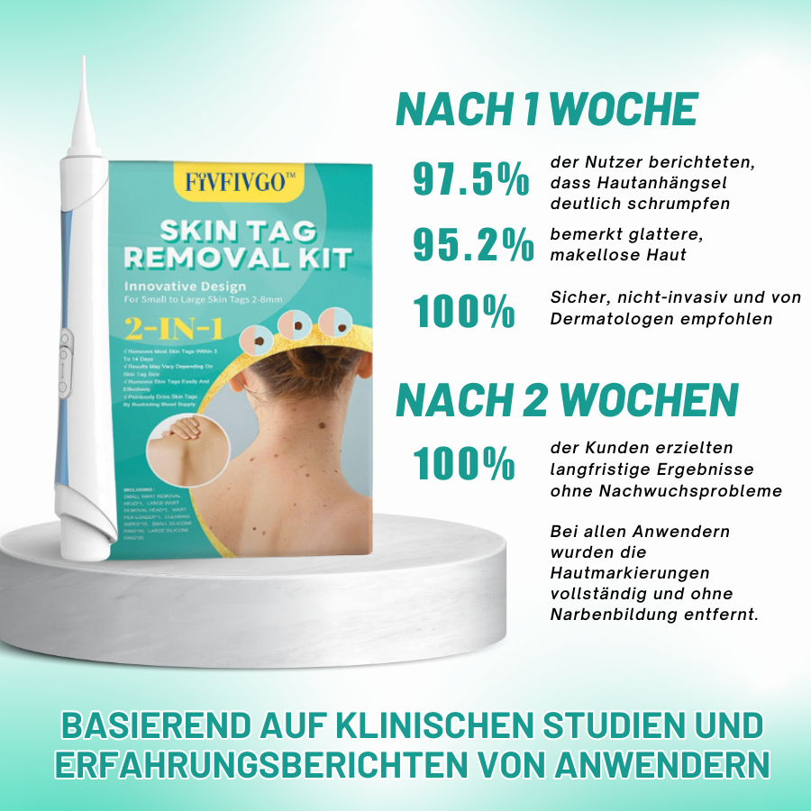 Fivfivgo™ 2-in1 Haut Tag Entfernung Kit