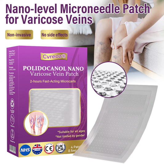 Cvreoz® Polidocanol Nano Varicose Vein Patch👩🏼‍⚕️Recommended by the National Institute for Health and Care Excellence (NICE)