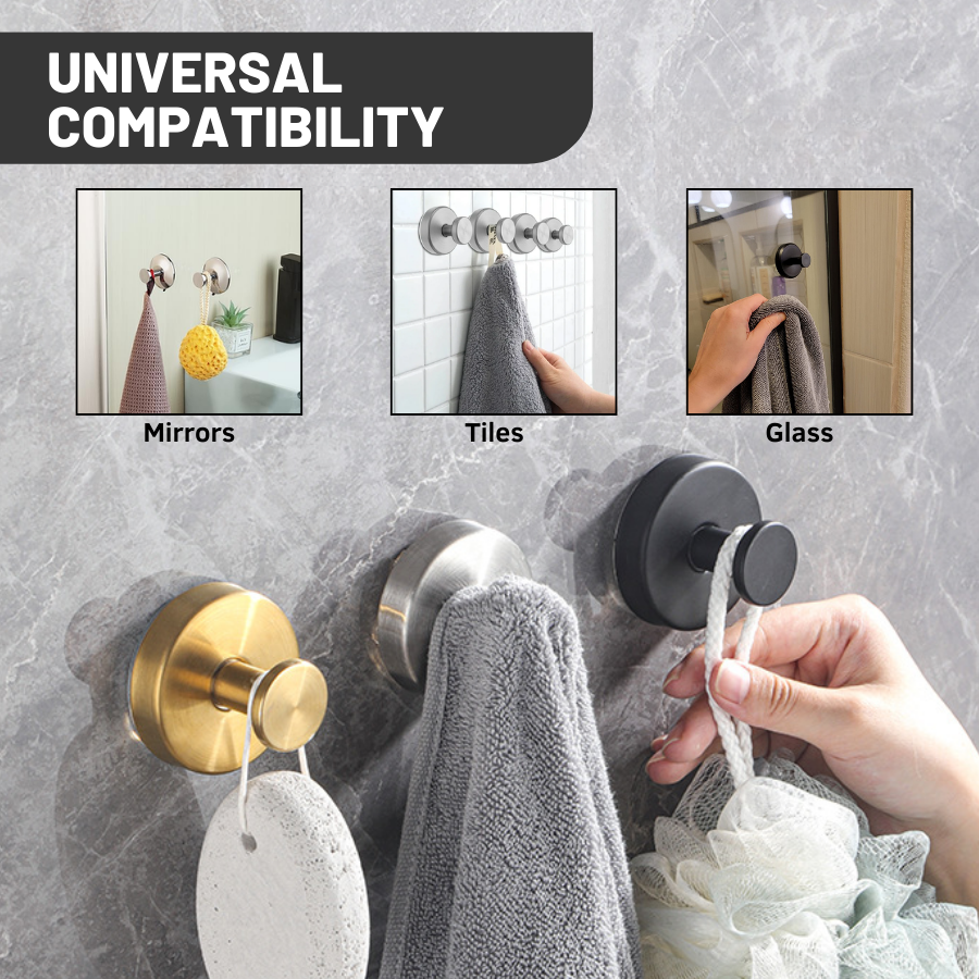 ✨2025 Upgraded✨ Stainless Steel Suction Hooks