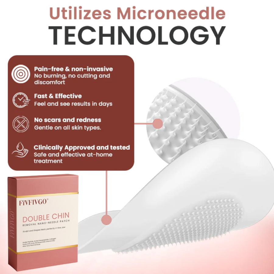 Fivfivgo® Double Chin Removal Nano-Needle Patch