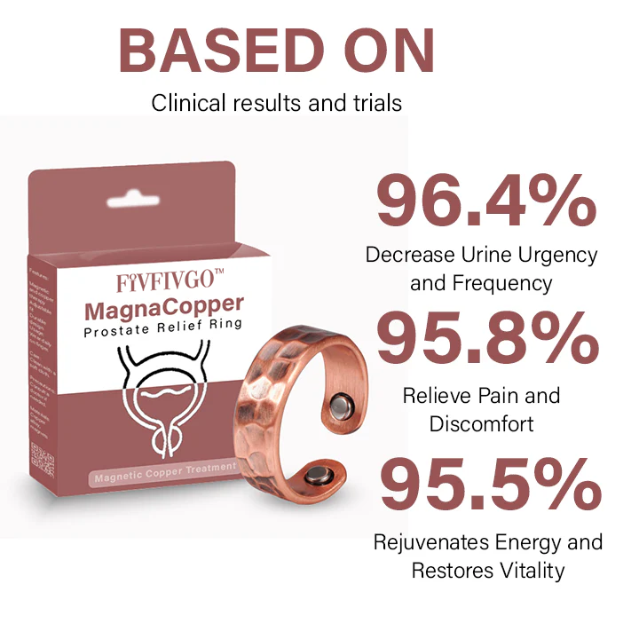 Fivfivgo™ MagnaCopper Prostate Relief Ring