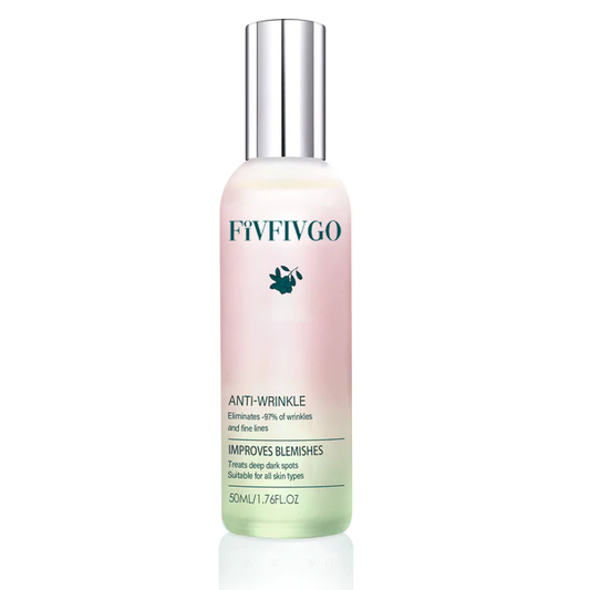 Fivfivgo™ Rose Anti-Aging Elixir Face Mist - Dermatologist tested to remove 98% of deep wrinkles and dark spots