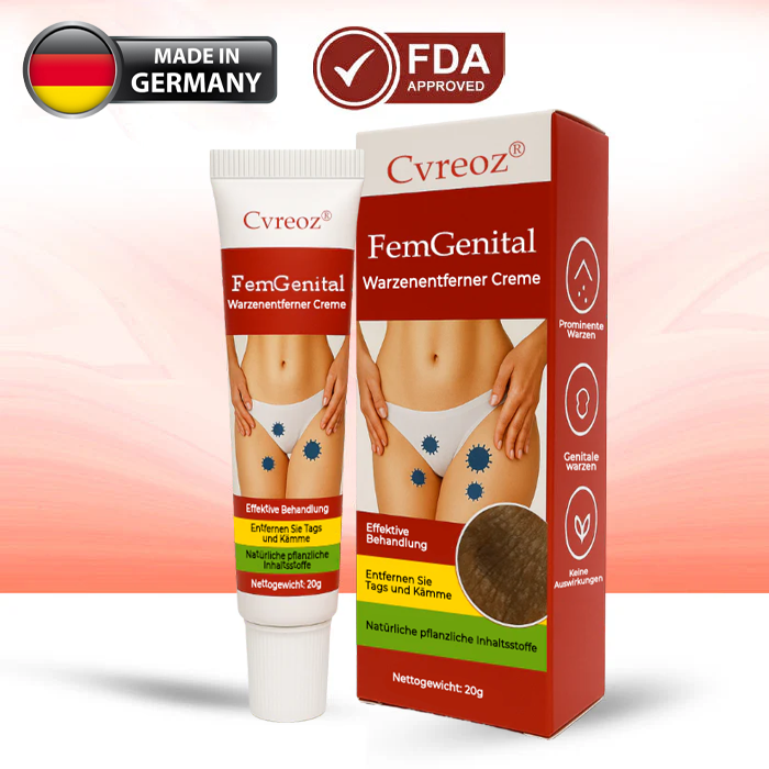 Cvreoz® FemGenital Warzenentferner Creme