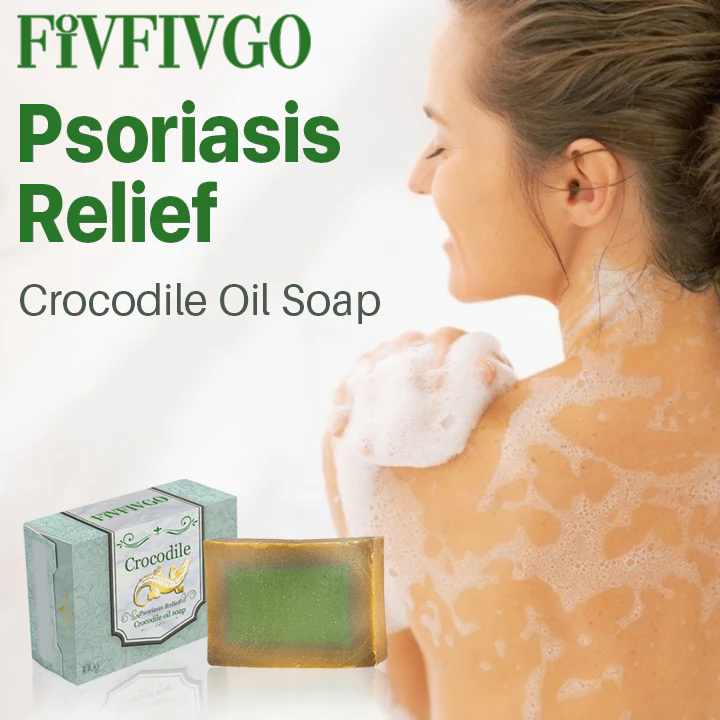 Fivfivgo™ Psoriasis Relief Crocodile Oil Soap