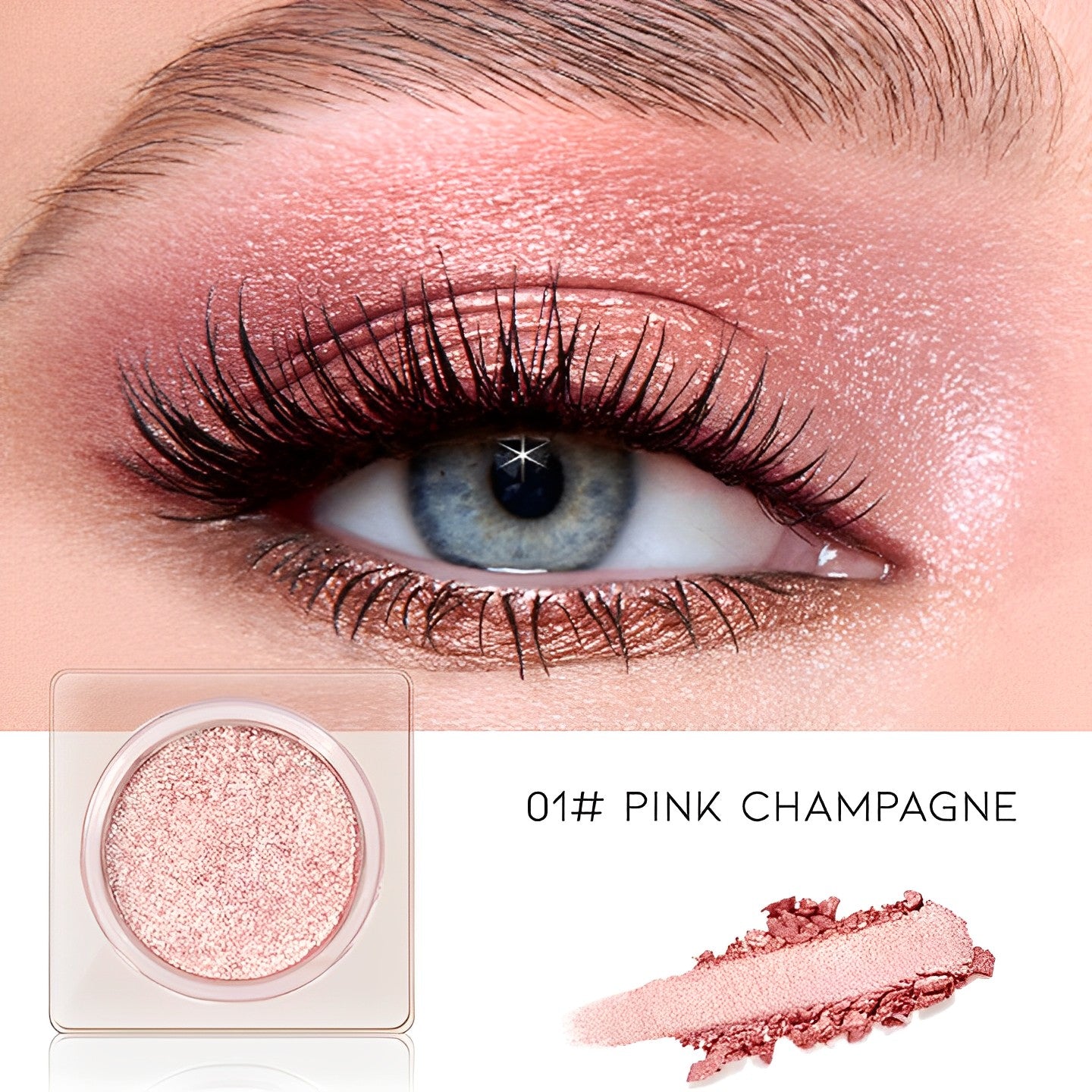 Highshine Waterproof Cream Eyeshadow Make-up Every Day And Night 01# Pink Champagne 2pcs (30% OFF) $13.00 each 