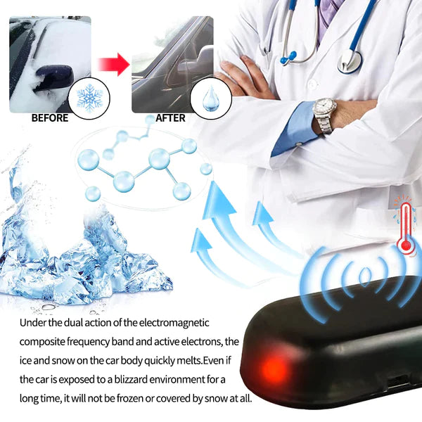 Fivfivgo™ Interférence électromagnétique moléculaire Outil de déneigement antigel