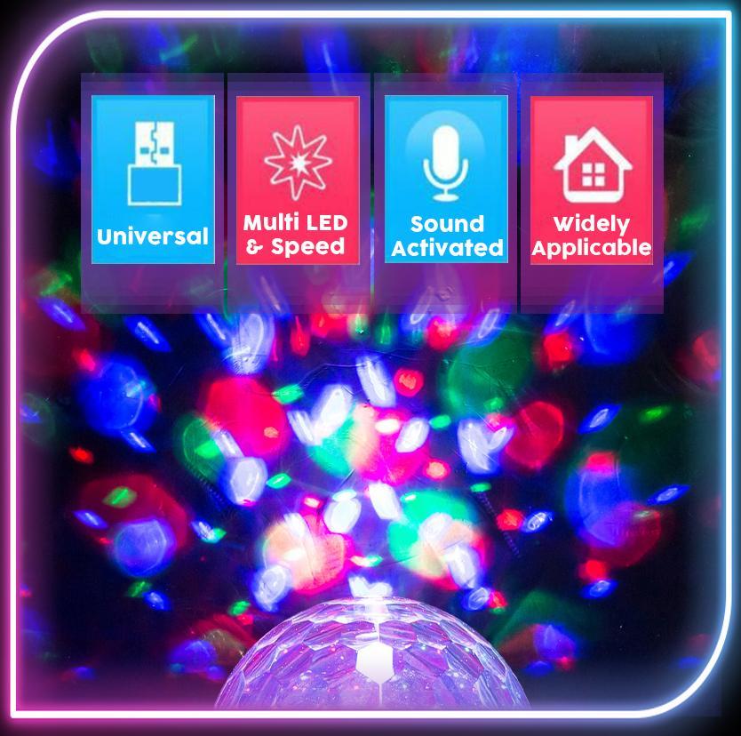 Party DJ Strobe Lamp