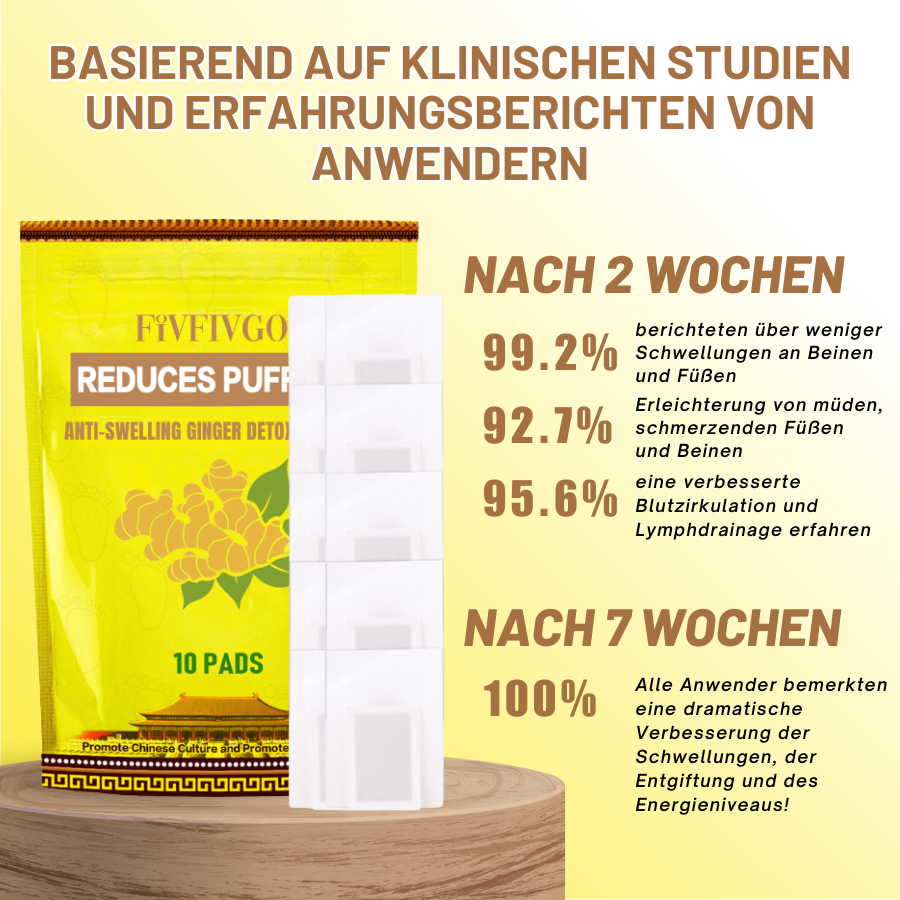 Fivfivgo™ Anti-Schwellungen-Ingwer-Entgiftungspflaster