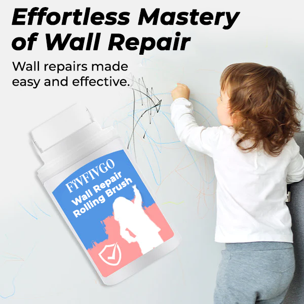 Fivfivgo™ Brosse roulante pour réparation de murs