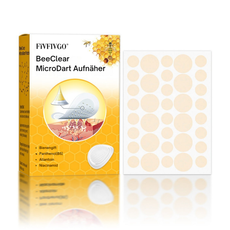 Fivfivgo® BeeClear MicroDart Aufnäher