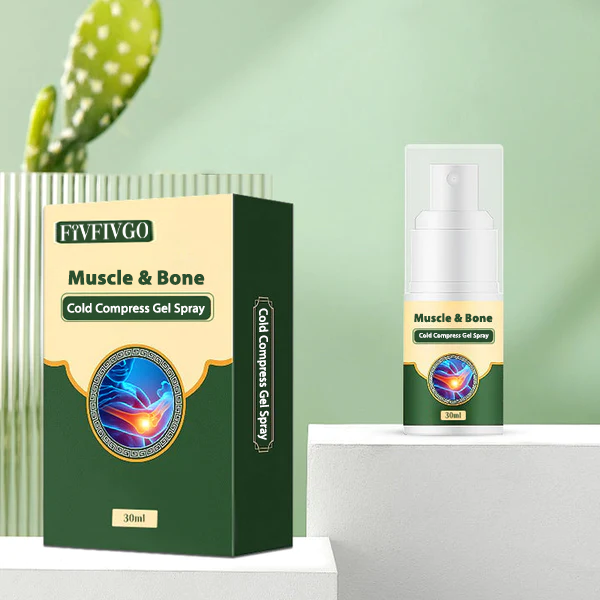 Fivfivgo™ Spray gel compresse froide pour muscles et os