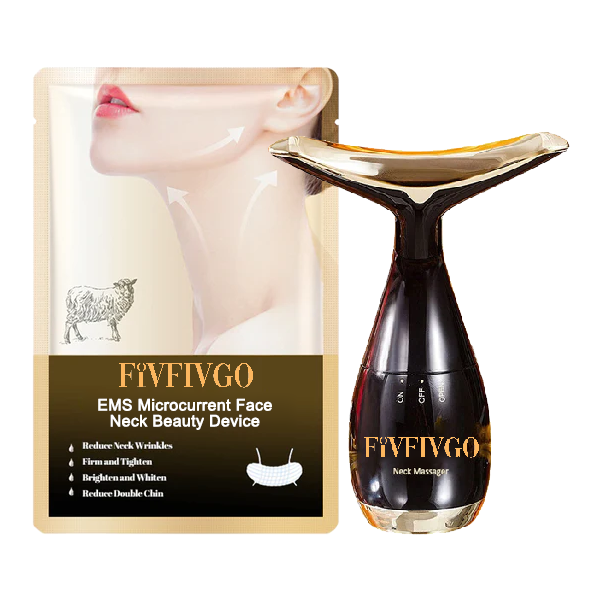 Fivfivgo™ EMS mikroström för skönhet av ansikte och hals