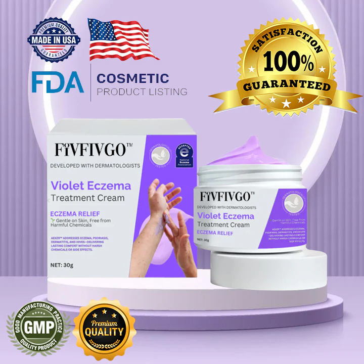Fivfivgo™ Violette Ekzem-Behandlungscreme