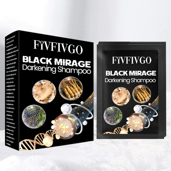 Fivfivgo™ Black Mirage Darkening Shampoo