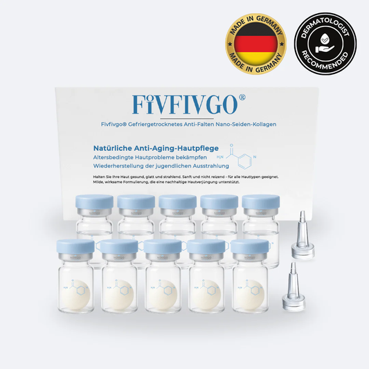 Fivfivgo® Gefriergetrocknetes Anti-Falten Nano-Seiden-Kollagen