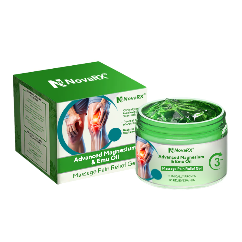 NovaRX® Advanced Magnesium & Emu Oil Massage Pain Relief Gel