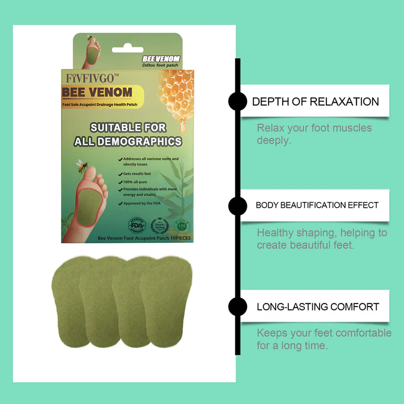 Fivfivgo™ LymphTox Bienengift-Fußpflaster
