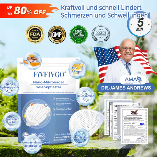 ✅ Offizieller Laden: Fivfivgo® Nano-Mikronadel-Gelenkpflaster