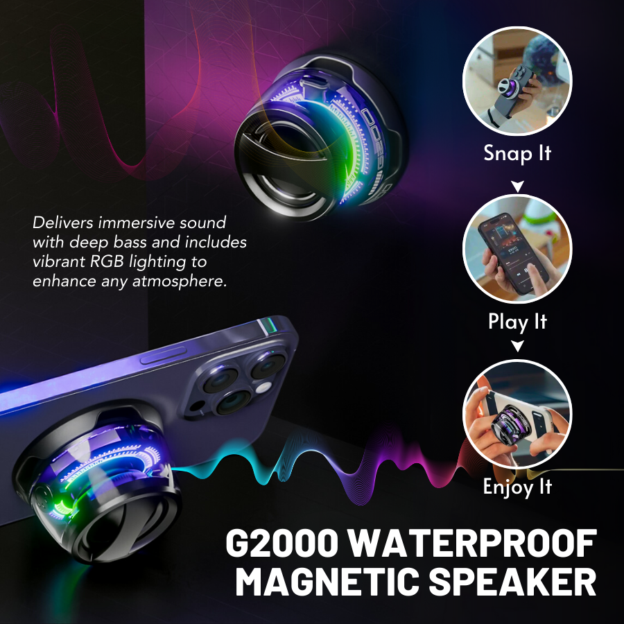 G2000 Waterproof Magnetic Speaker