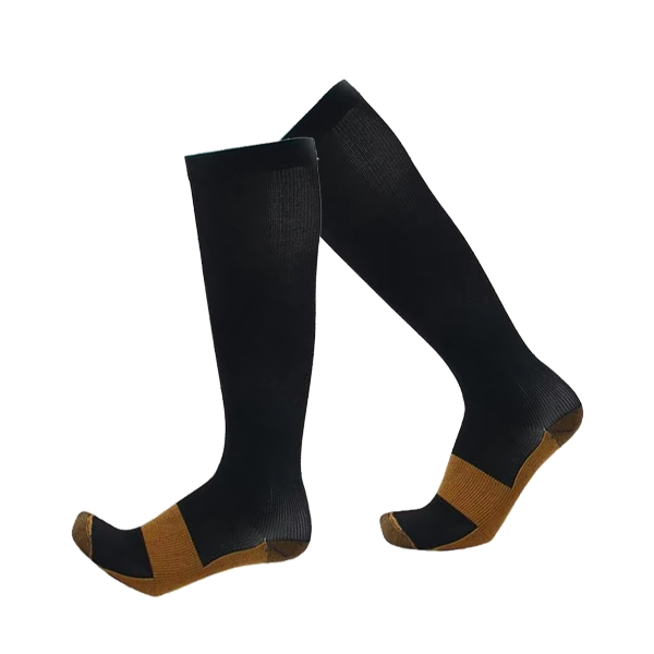 Fivfivgo™ Neuro Heilung Kupfer Socken für betäubende Fußschmerzen, Neuropathie oder Plantar Fasciitis