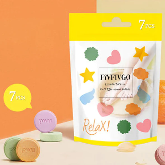 Fivfivgo™ Comprimés effervescents pour bain de pieds aux huiles essentielles
