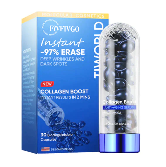 Fivfivgo™ Collagen Boost Anti-Aging Serum For Remove 97% Deep Wrinkles & Dark Spots