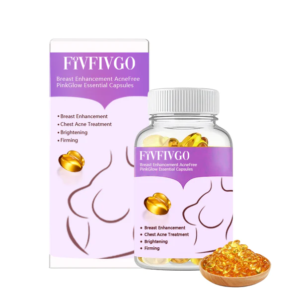 Fivfivgo™ Gélules essentielles AcneFree PinkGlow pour l’amélioration des seins