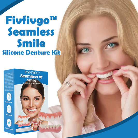 Fivfivgo™ Seamless Smile Silicone Denture Kit