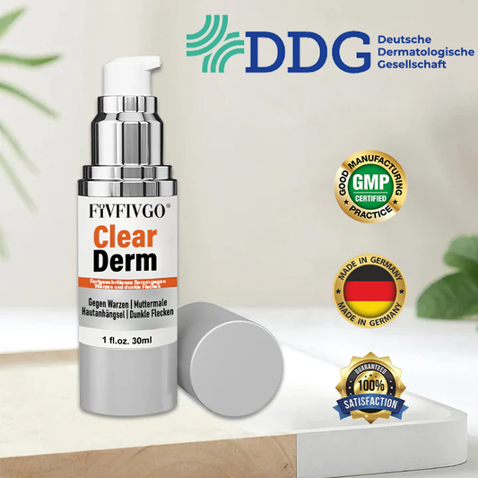 Fivfivgo® ClearDerm Fortgeschrittenes Serum gegen Warzen und dunkle Flecken