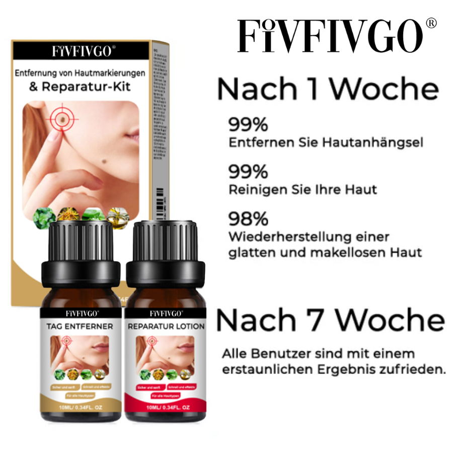 Fivfivgo® Entfernung von Hautmarkierungen & Reparatur-Kit