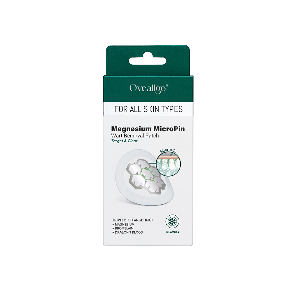 ✅Official Store: Oveallgo® Magnesium MicroPin Target & Clear Wart Removal Patch