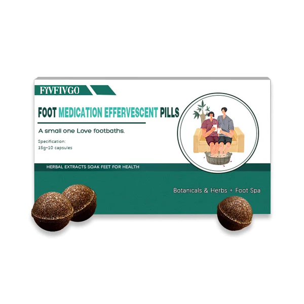 Fivfivgo™ Comprimés effervescents pour la médecine des pieds