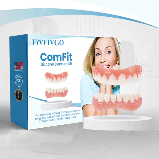 Fivfivgo™ ComFit Silicone Denture Kit