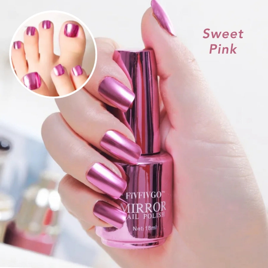 Fivfivgo™ Stunning Metallic Mirror Nails Polish