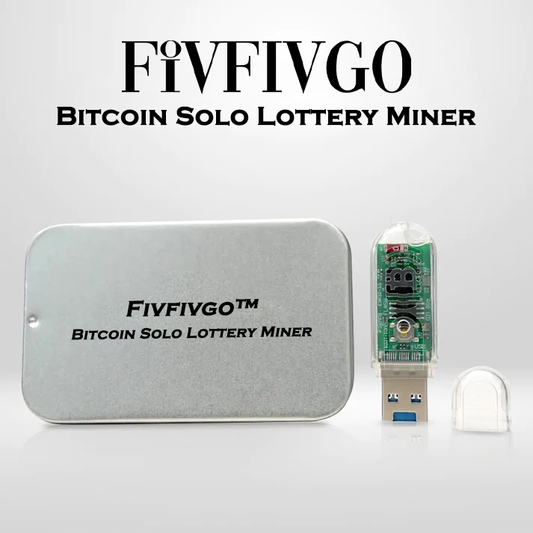 Fivfivgo™ Bitcoin Solo Lotterie Schürfer