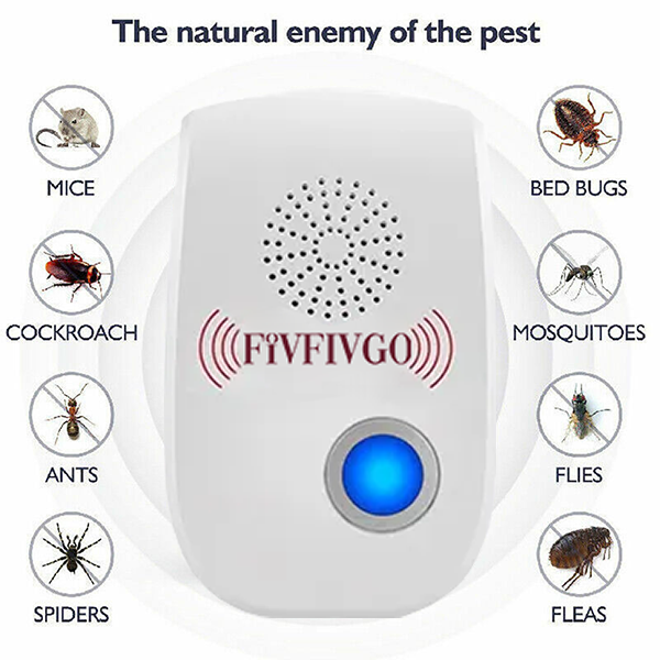 Fivfivgo™ Répulsif ultrasonique contre les nuisibles