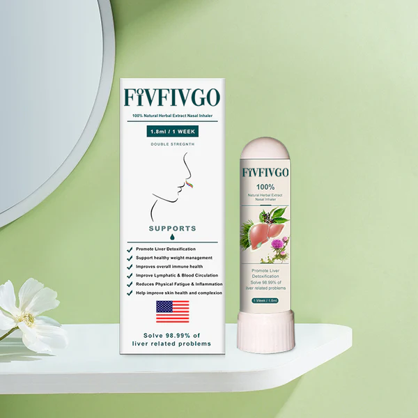 Fivfivgo™ LiverAir Naseninhalator (Leberunterstützung & Entgiftung 👑Klinische Leberunterstützung)