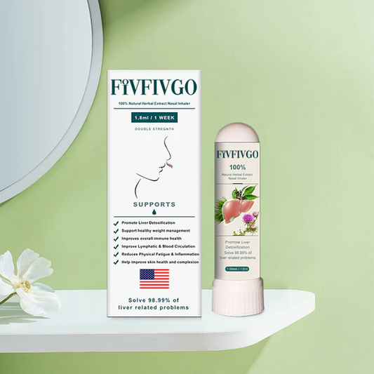 Fivfivgo™ LiverAir Naseninhalator (Leberunterstützung & Entgiftung 👑Klinische Leberunterstützung)