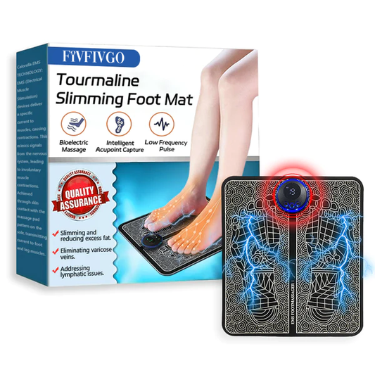 Fivfivgo™ Tapis de pieds amincissant en tourmaline