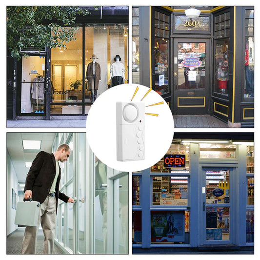 Fivfivgo™ Alarme de fenêtre sans fil Porte ouverte