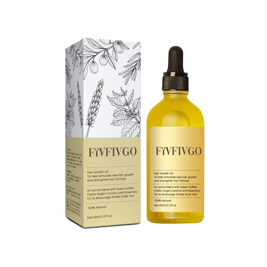 Fivfivgo™ Huile végétalienne naturelle pour la croissance des cheveux