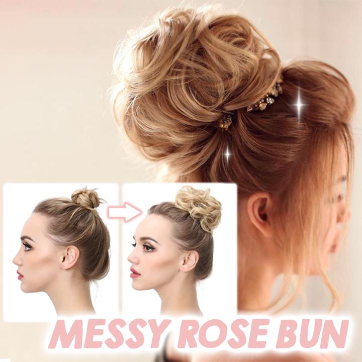 Messy Rose Bun