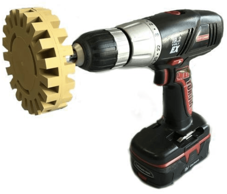 Decal Eraser Removal Wheel Kit