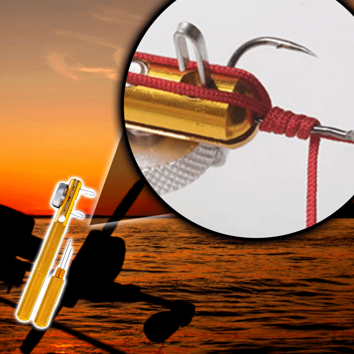 Fast Fishing Knot Tying Tool