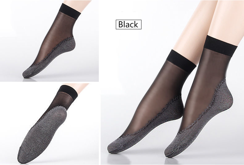 Fivfivgo™ Tourmaline Ions Magneettikuitu Ice Silk sukat