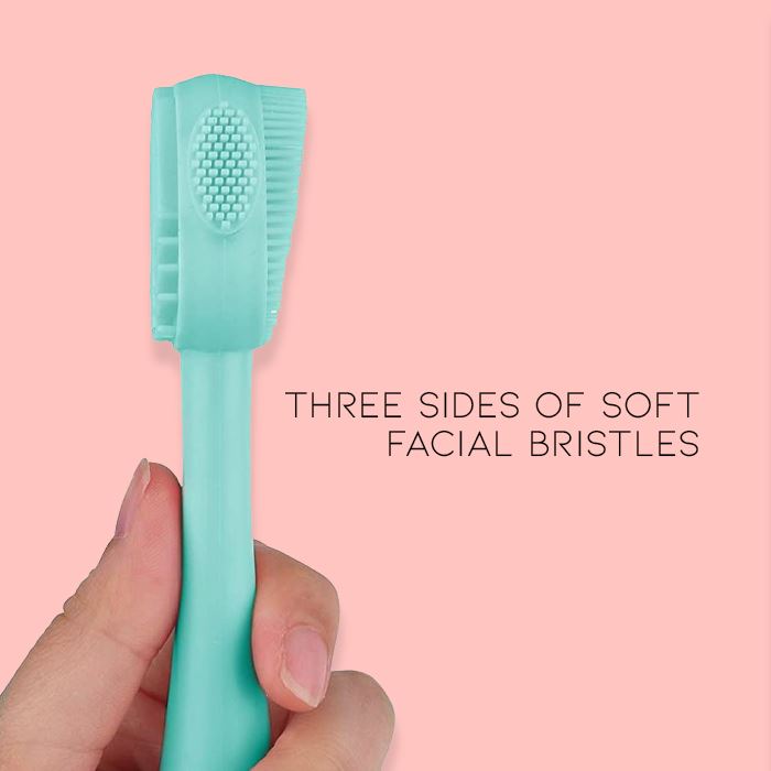 Silicone Face Cleaning Brush Facial Cleansers Every Day And Night 