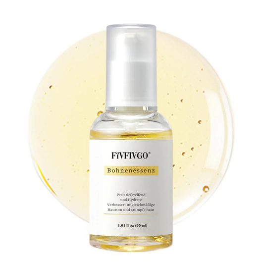 Fivfivgo® Bohnen-Essenz-Serum – Schält sanft, spendet Feuchtigkeit und hilft, dunkle Flecken zu verblassen