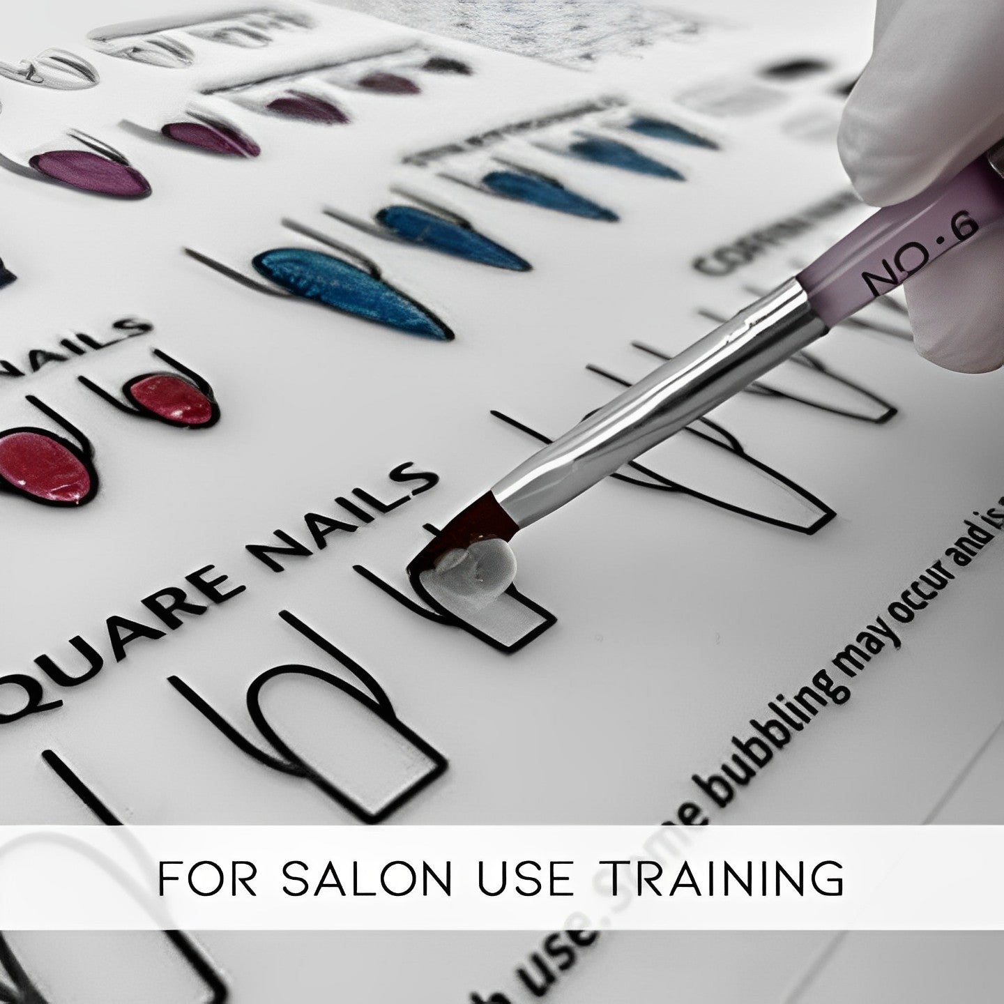 Reusable Acrylic Nail Art Practice Sheet Nail Every Day And Night 